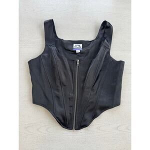 Future Collective Corsette Style Top Goth Gothcore Alternative Alt